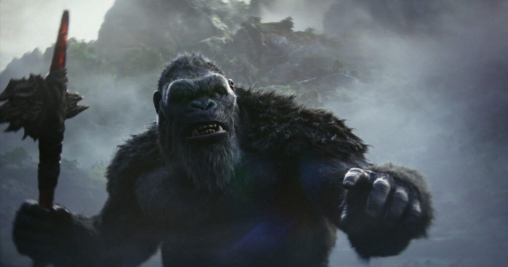 Fotograma de la película «Godzilla y Kong: El nuevo imperio»
