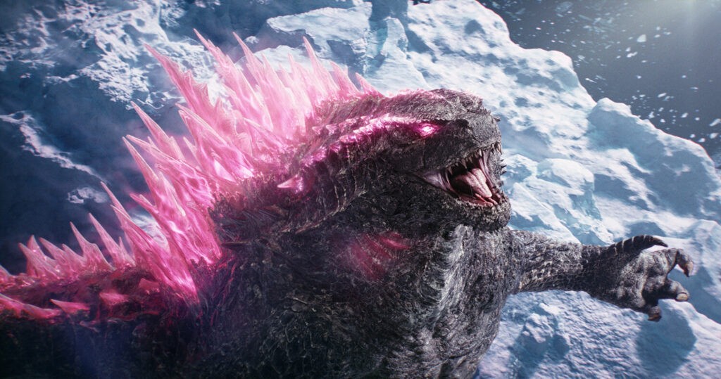 Fotograma de la película «Godzilla y Kong: El nuevo imperio»