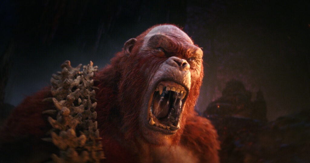 Fotograma de la película «Godzilla y Kong: El nuevo imperio»